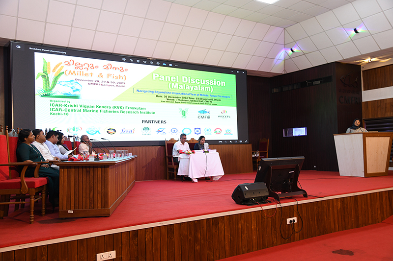 Ernakulam KVK organized Panel discussion on Navigating Beyond the International Year of Millets: Future Strategies