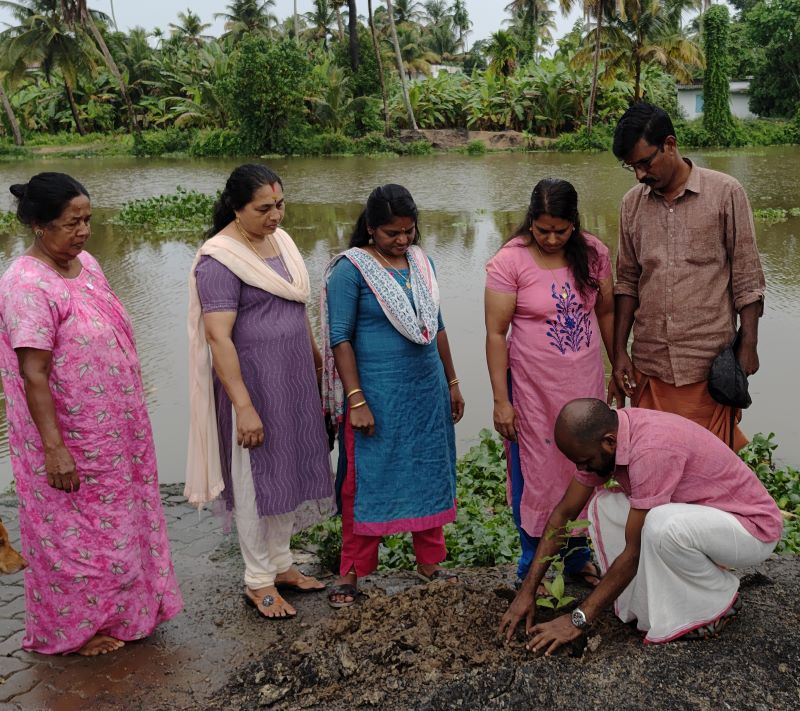 ICAR’s 96th Foundation Day: Coastal Village Afforestation Drive in Ernakulam